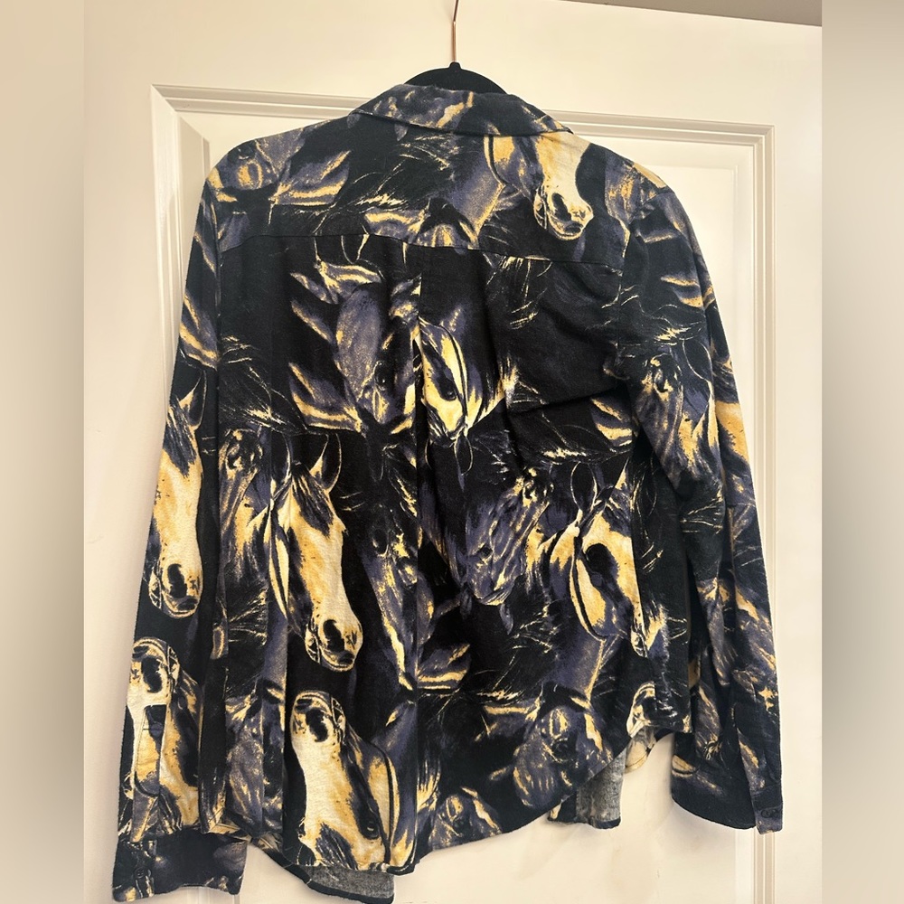 Urban Outfitters Button Down Horse Blouse - Picture 6 of 7